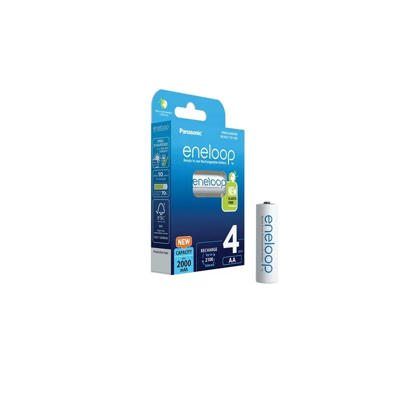 Panasonic ENELOOP baterije (2000mAh) AA/4 kom