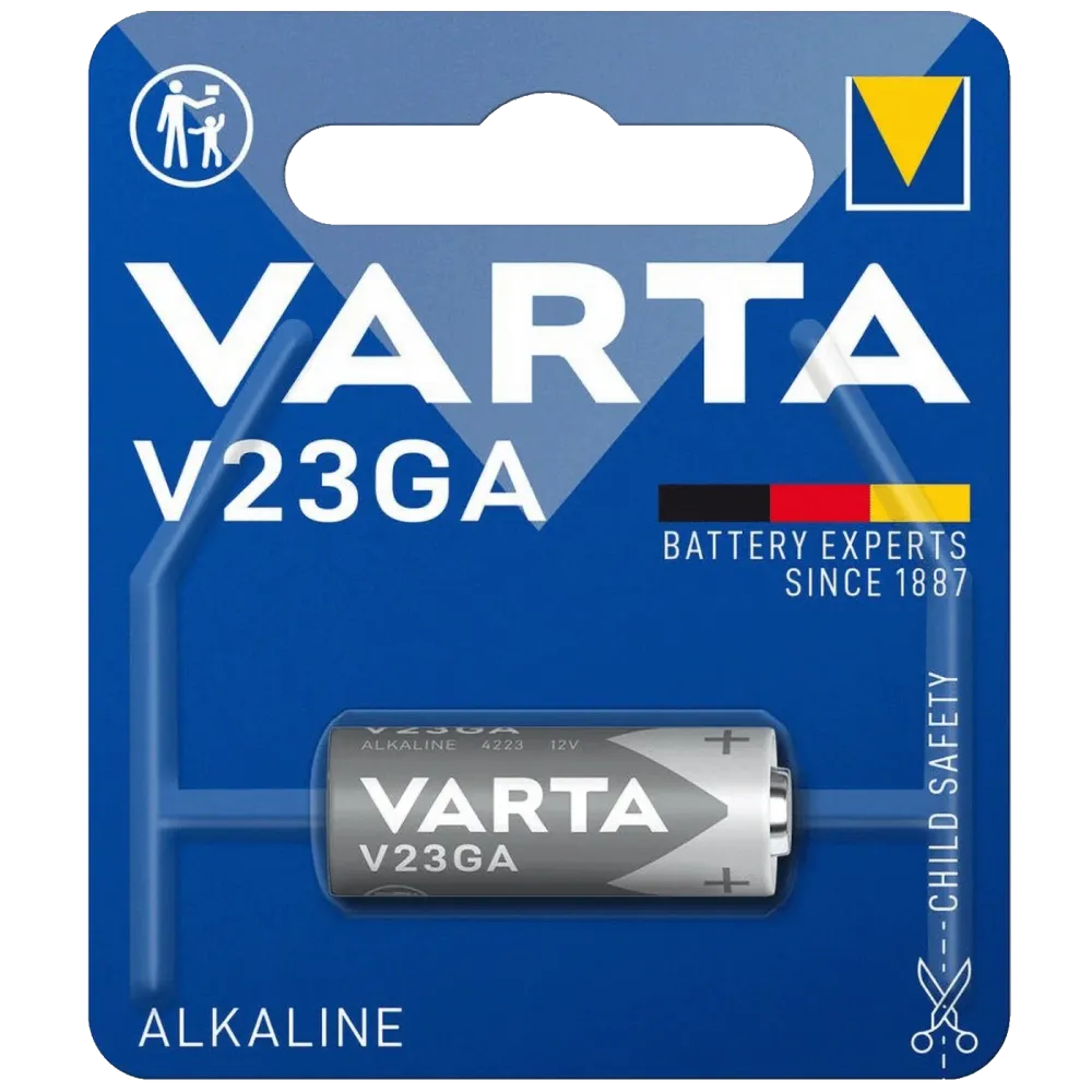 Varta Baterija alkalna, V23A, 12V, blister 1 kom - V23GA (MN21/8LR932 LR23A)