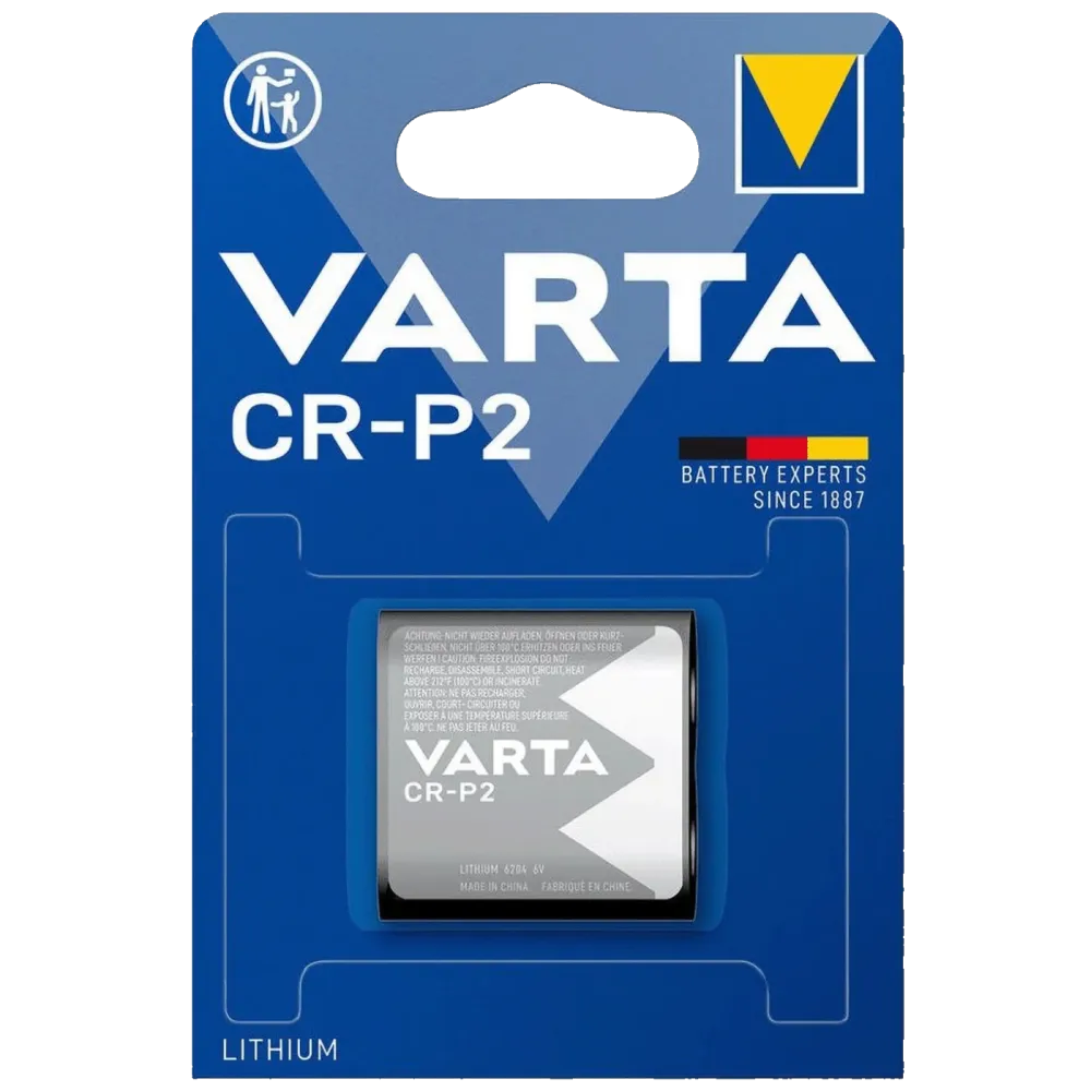 Varta Baterija litijska, Photocell, CRP2, DL223A, 6V - CR-P2 B1