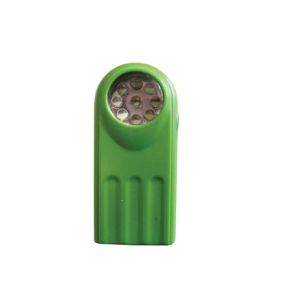 Baterijska svjetiljka džepna 9LED green