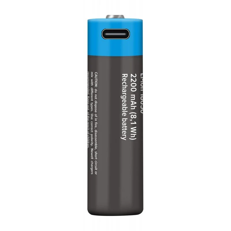 Newell baterija Li-ion 18650 USB-C 2200mAh