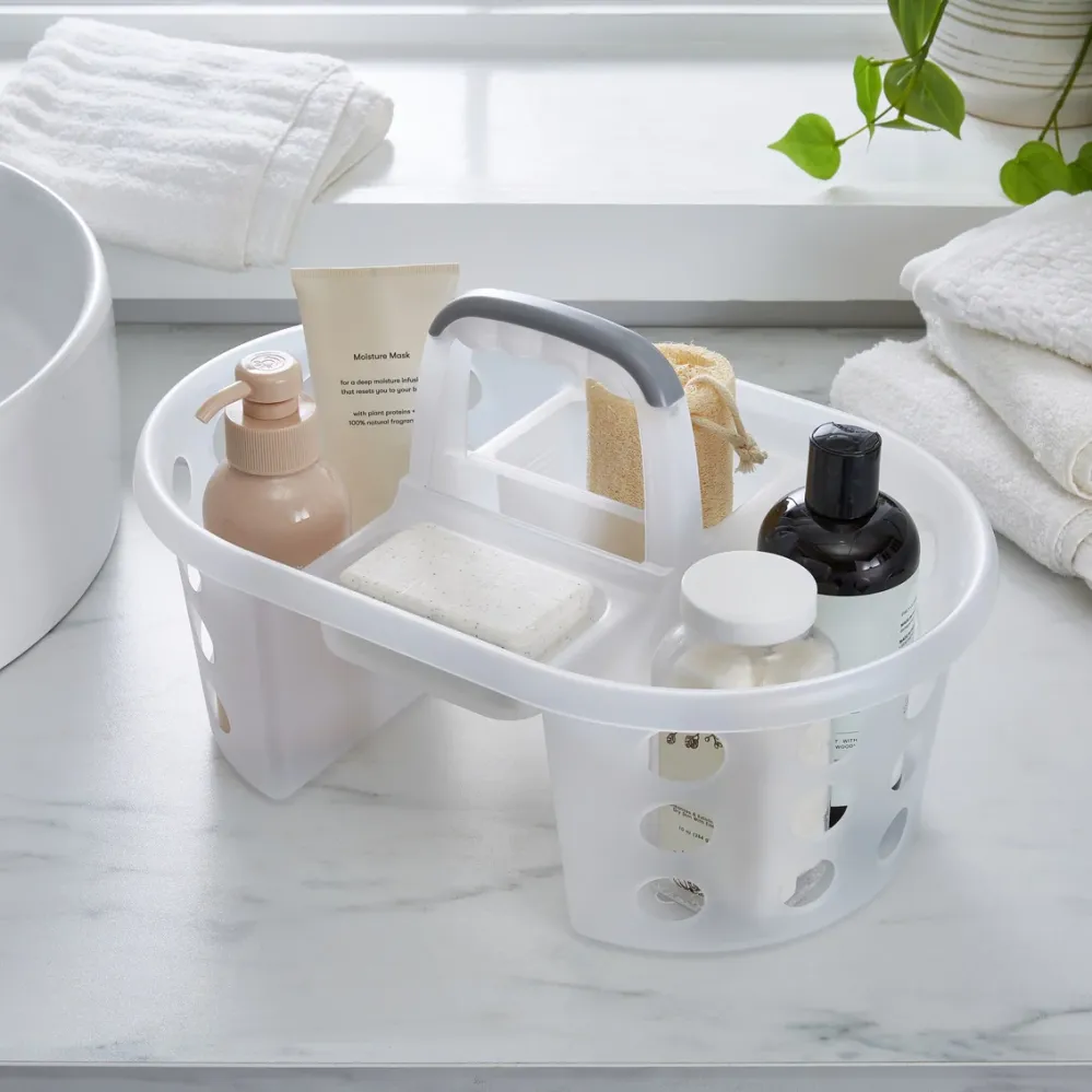 N&T Laundry / Cleaning Wash Basket Handle PP White
