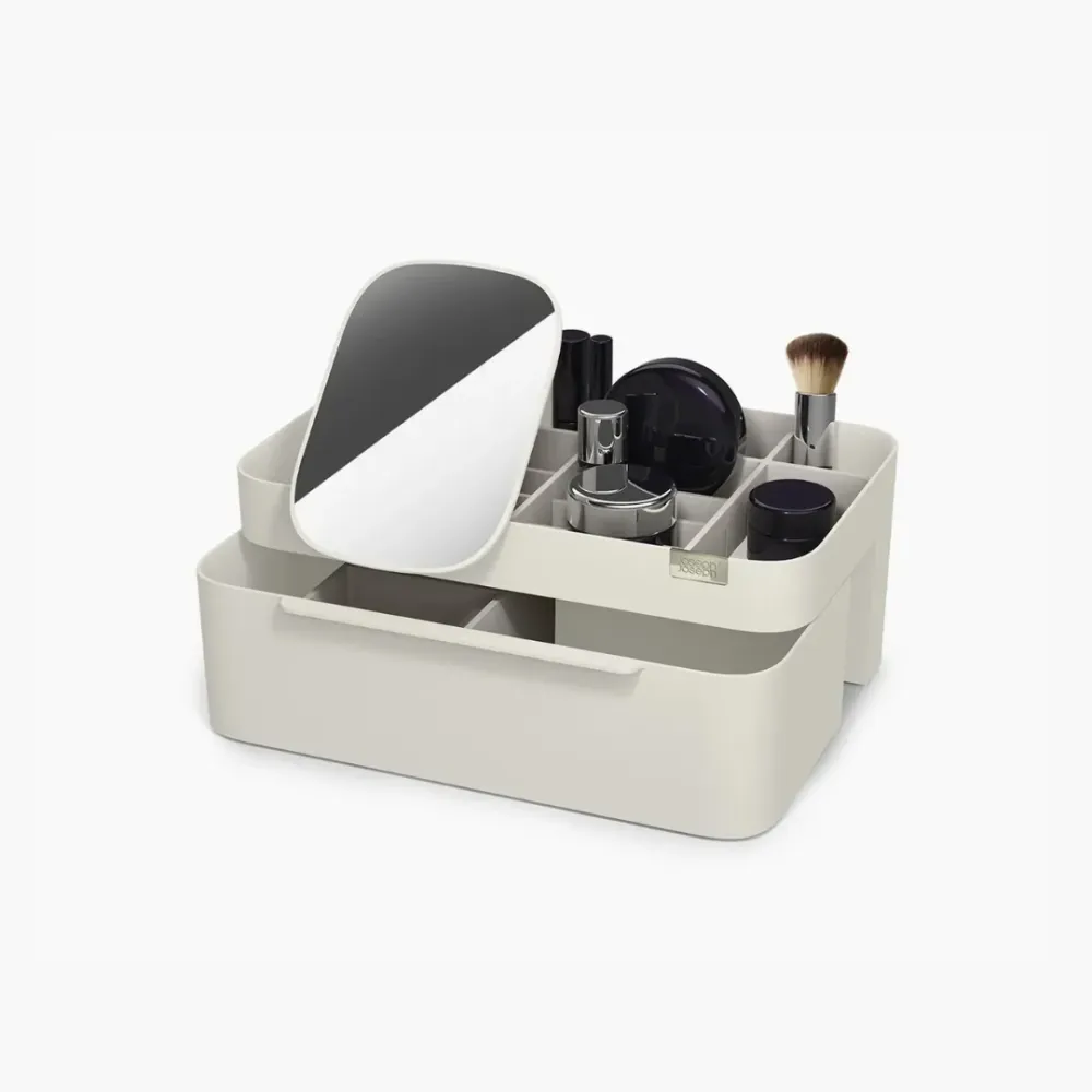 Viva Large Cosmetic Organiser Removable Mirror