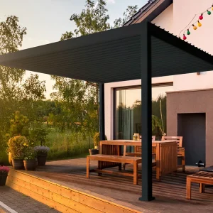 Nadstrešnica paviljona 3 x 3 metra antracit
