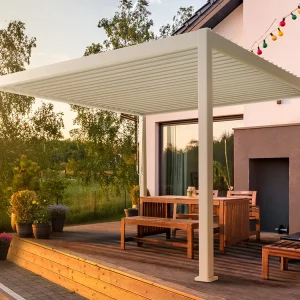 Nadstrešnica paviljona 3 x 4 metra bijele boje