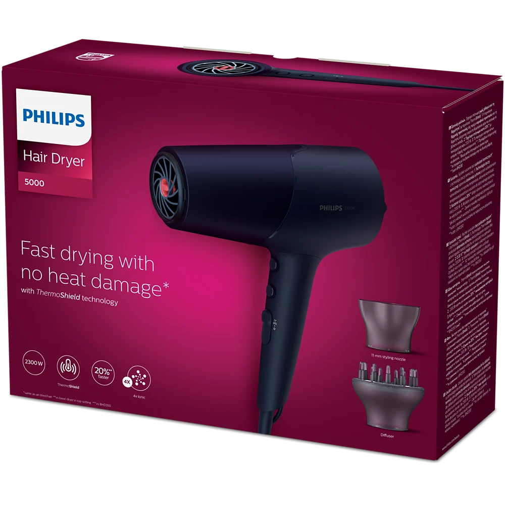 Philips sušilo za kosu serije 5000 BHD510/00
