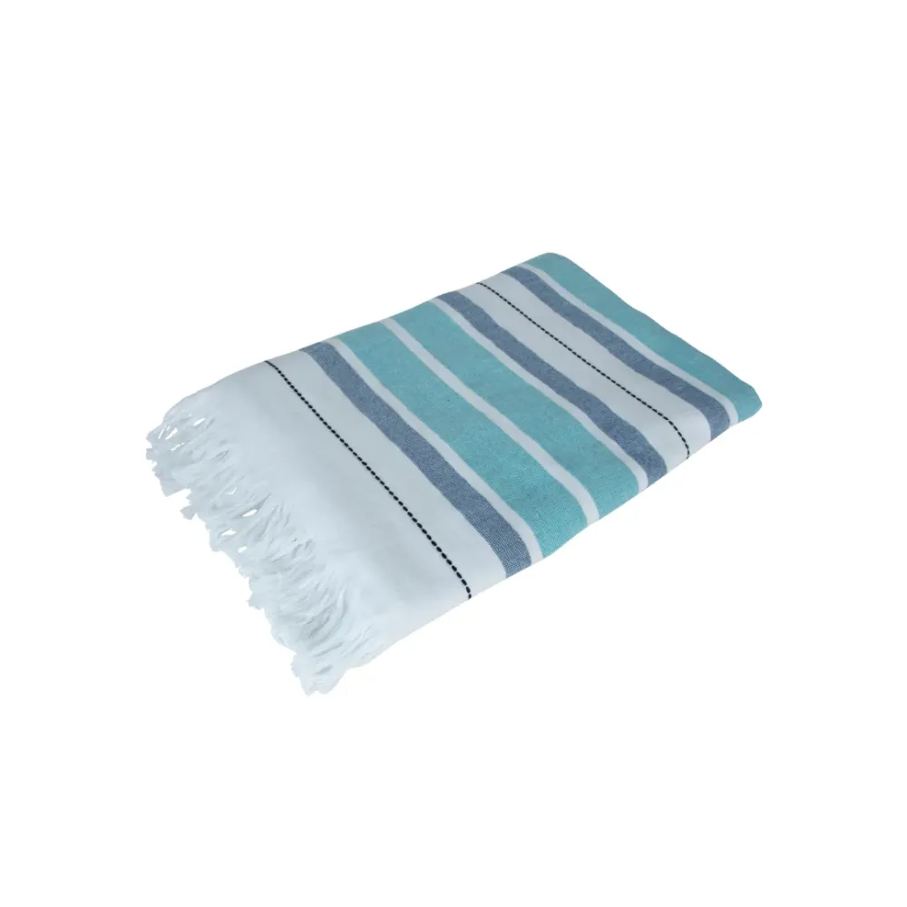 Antalya Beach Towel Fringe 35" x 70" Teal