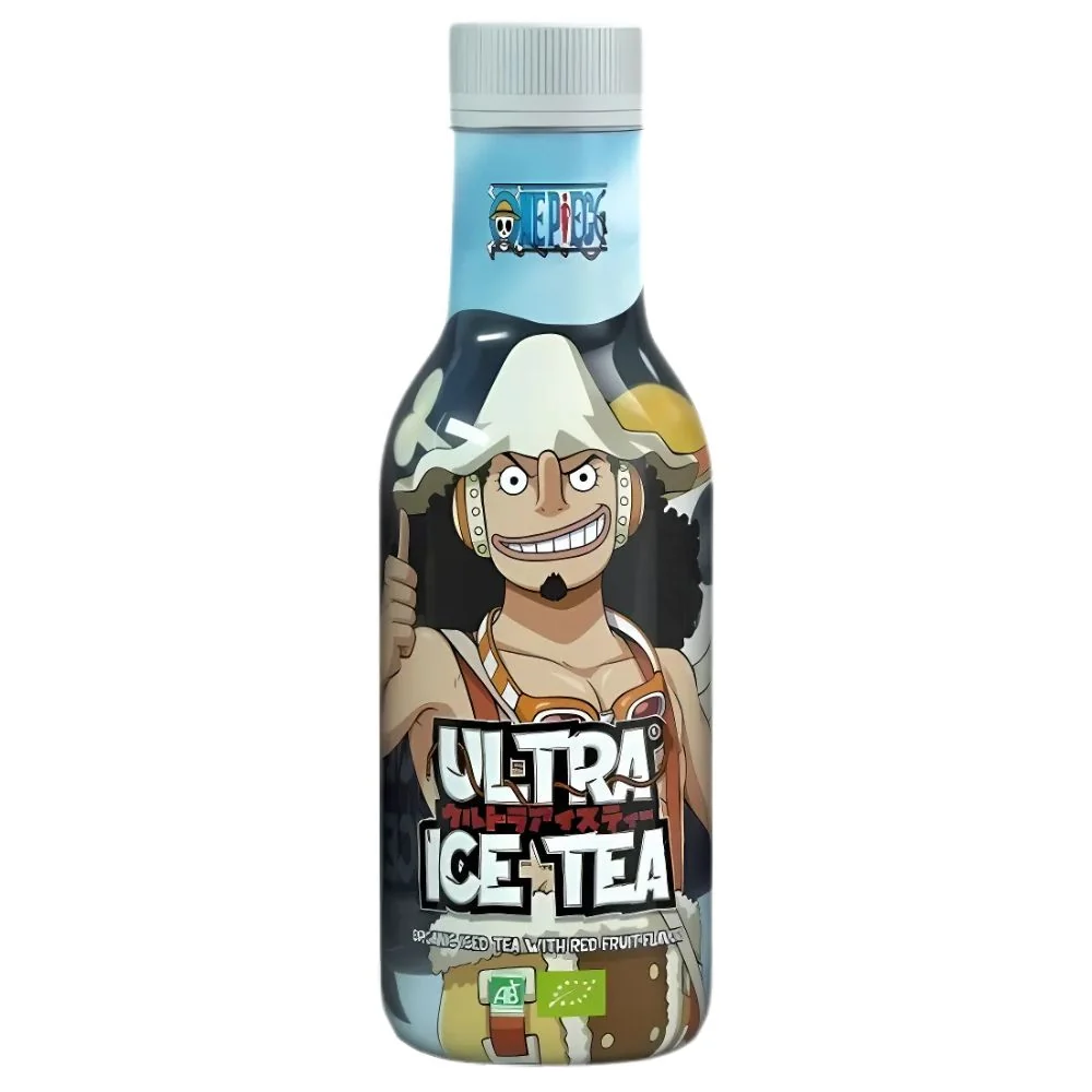One Piece Ice Tea Usopp, čaj s okusom crvenog voć od 500ml