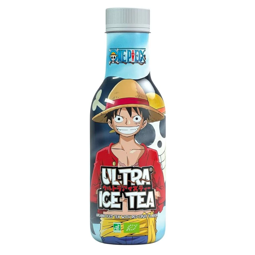 One Piece Ultra Ice Tea Luffy, čaj s okusom crvenog voć od 500ml