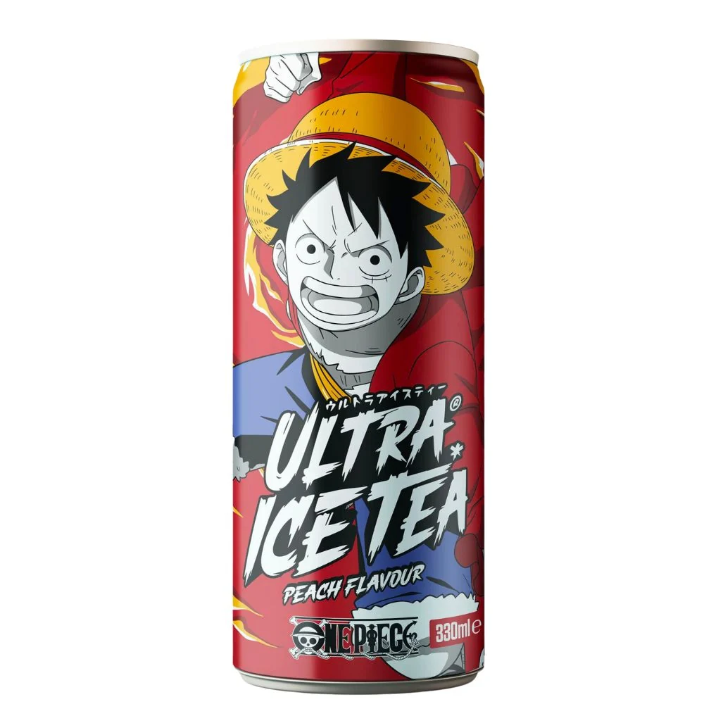 One Piece Ultra Ice Tea Luffy, ledeni čaj od breskve 330ml