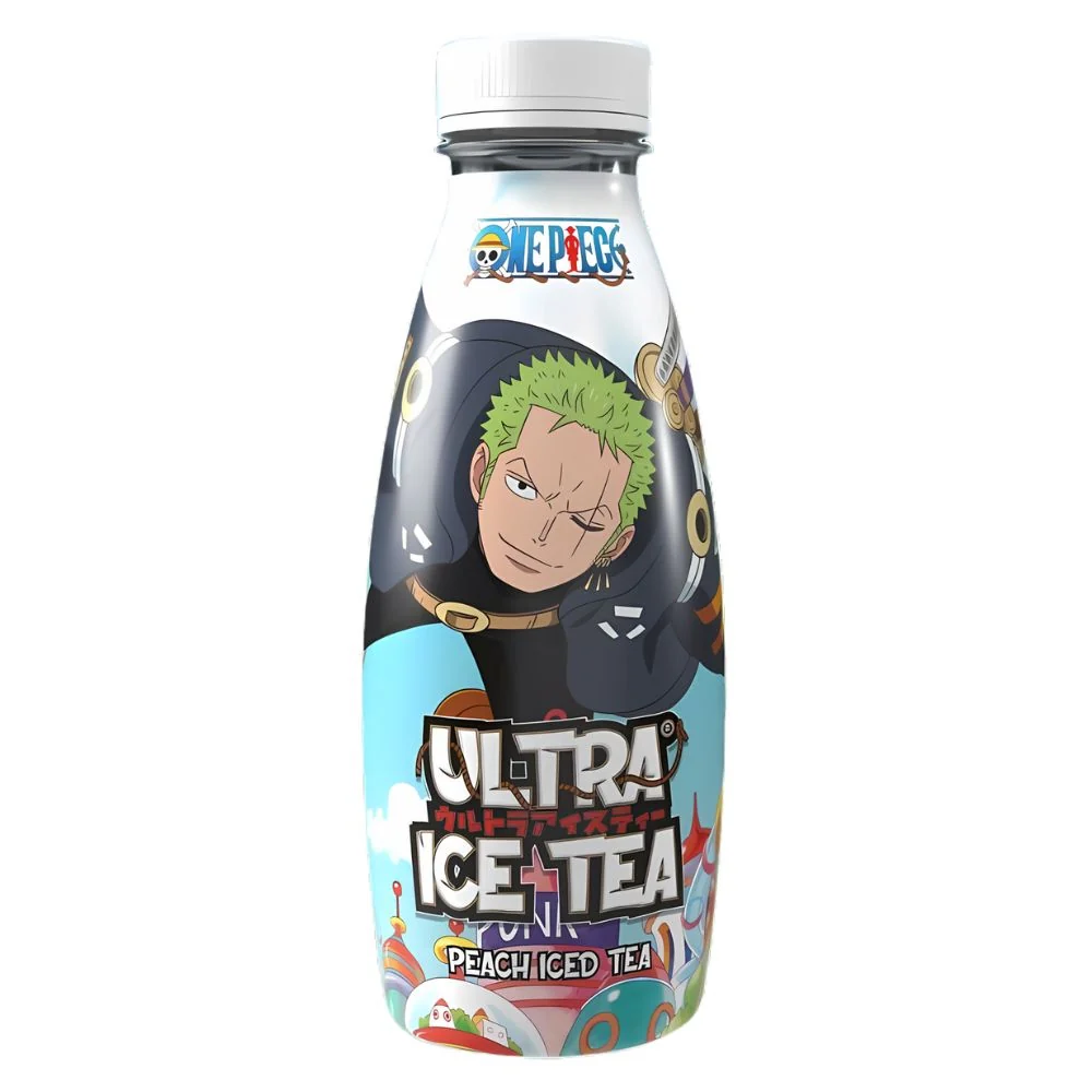 One Piece Ultra Ice Tea Peach Zoro Egghead, crni čaj s breskvinim sokom od 500ml