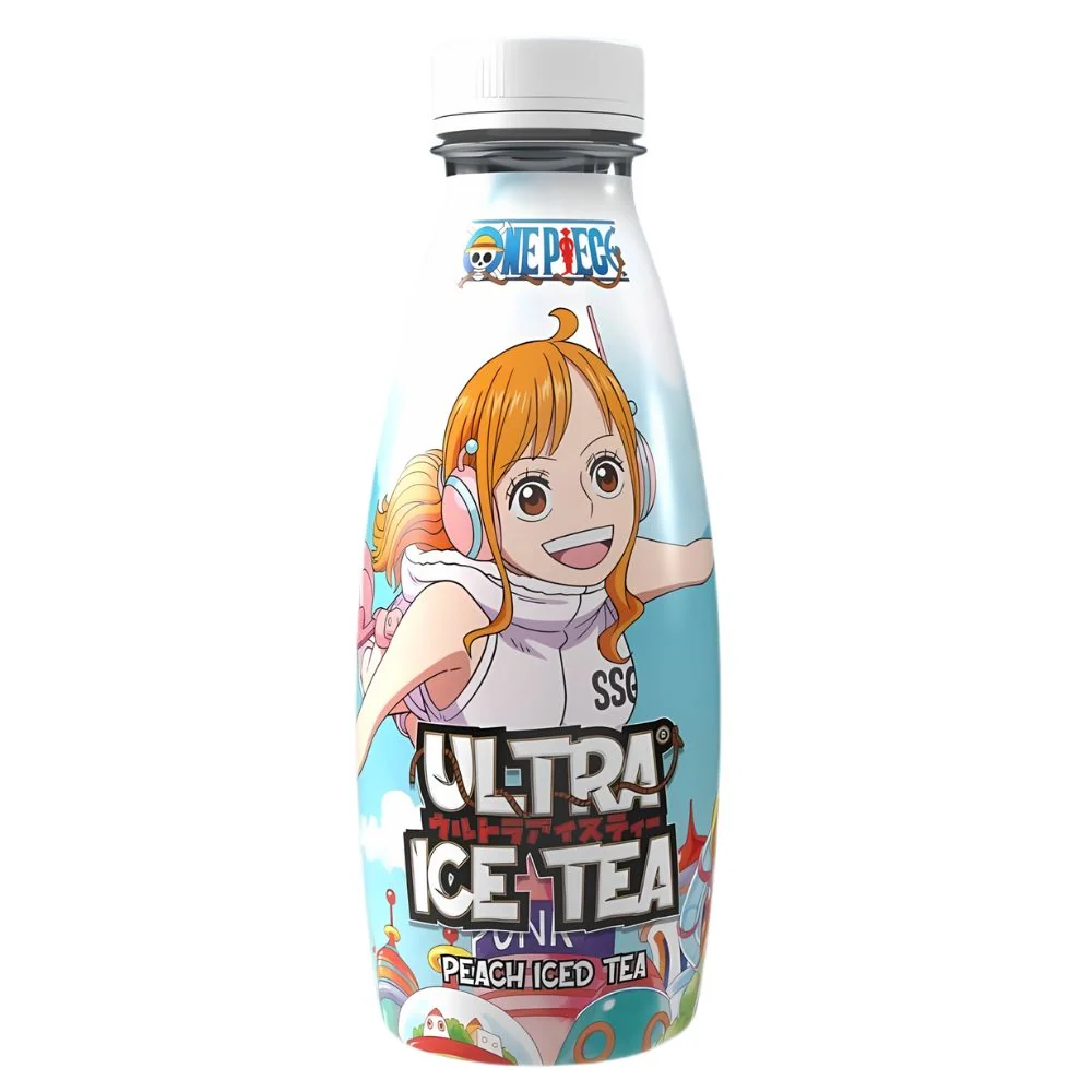 One Piece Ultra Ice Tea Peach Nami Egghead, crni čaj s breskvinim sokom od 500ml