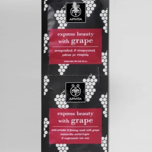Express Beauty učvršćujuć maska protiv bora s grožđem, 2x8ml