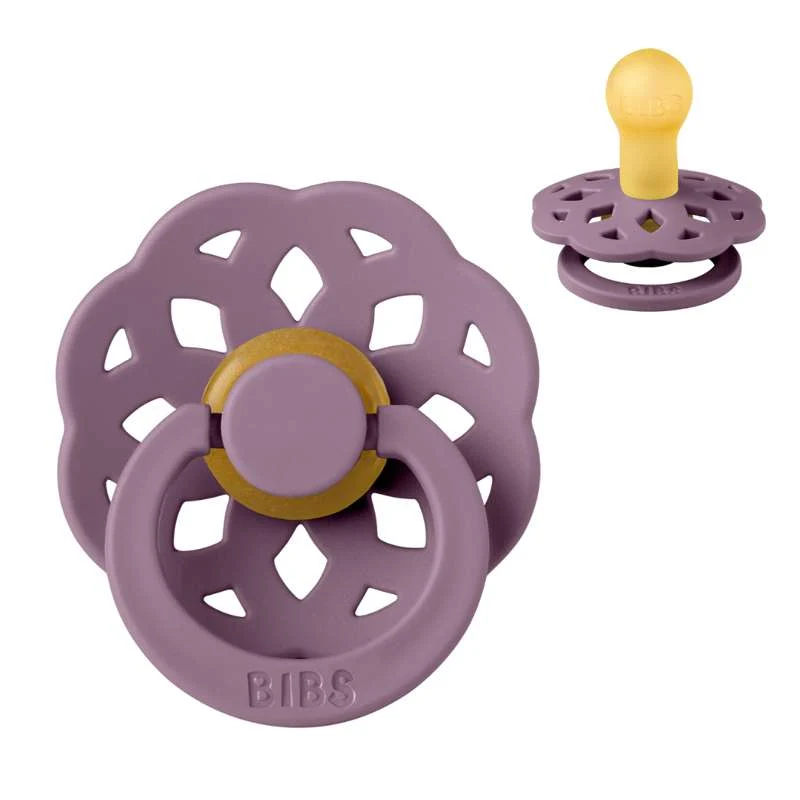 Bibs Boheme Duda - vel. 1 - prirodni kaučuk - Mauve