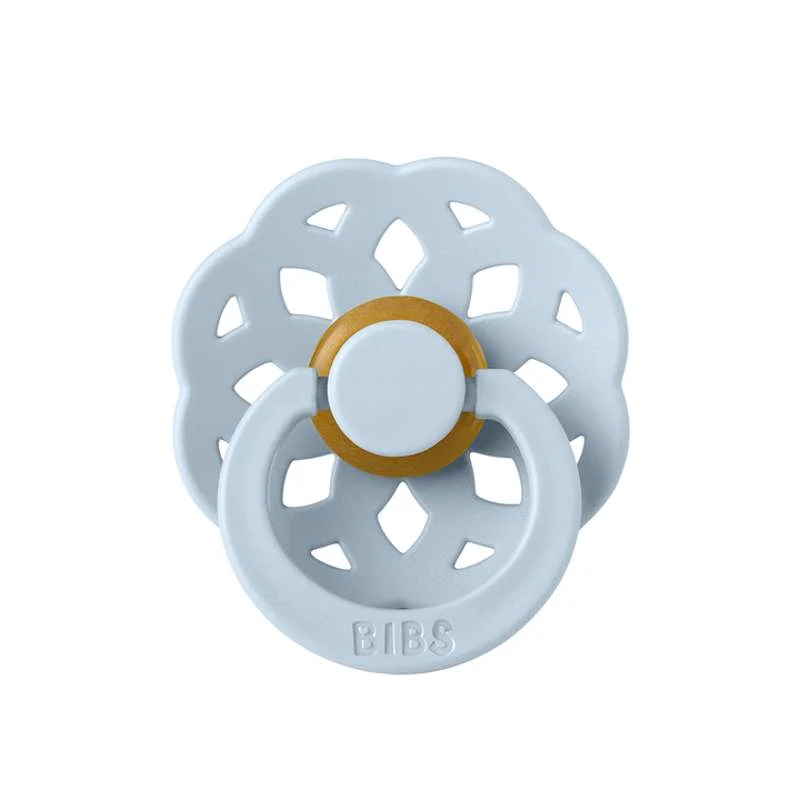 Bibs Boheme Duda - vel. 2 - prirodni kaučuk - Baby Blue