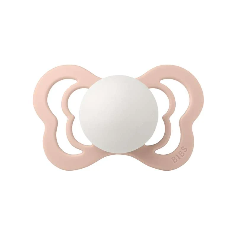 BIBS Couture Sut - Str. 2 - Silikone - GLOW - Blush