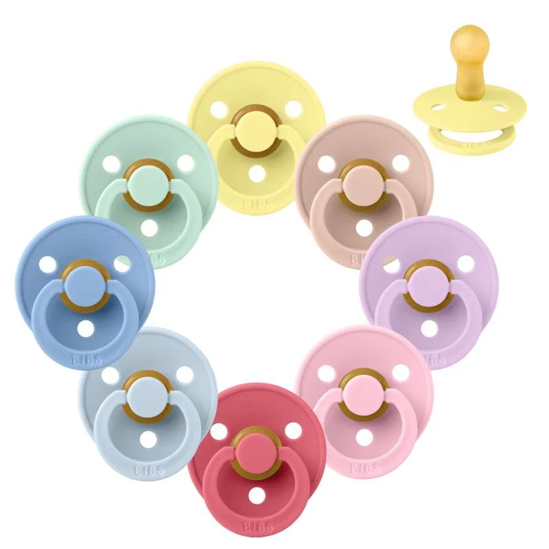 Bibs Okrugla Colour Duda - Sampak - 8 kom. - vel. 2 - Boja Splash