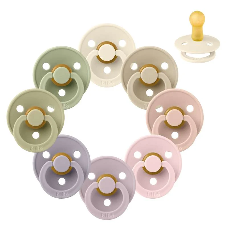 Bibs Okrugla Colour Duda - Sampak - 8 kom. - vel. 2 - Proljetno vrijeme u Parizu