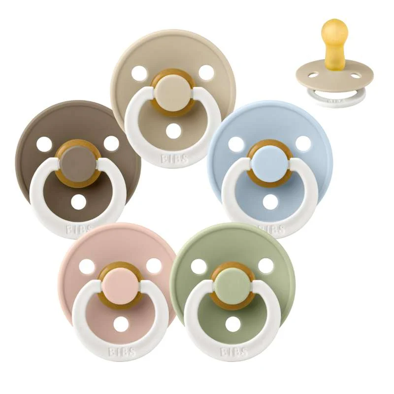 Bibs Okrugla Colour Duda - Sampak - 5 kom. - vel. 2 - Spavaj čvrsto, compact! - GLOW