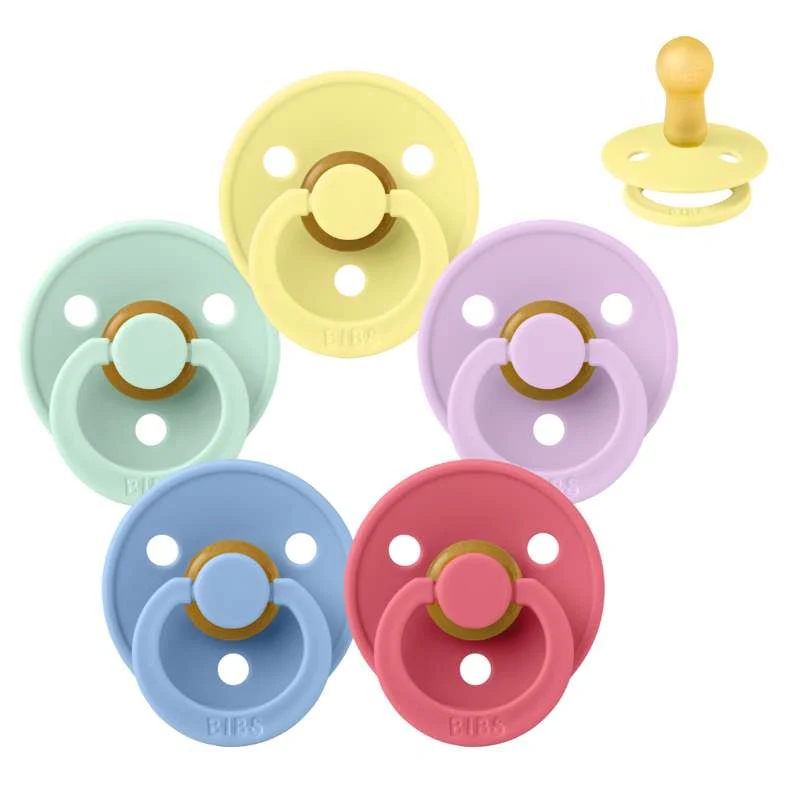 Bibs Okrugla Colour Duda - Sampak - 5 kom. - vel. 2 - Boja Splash