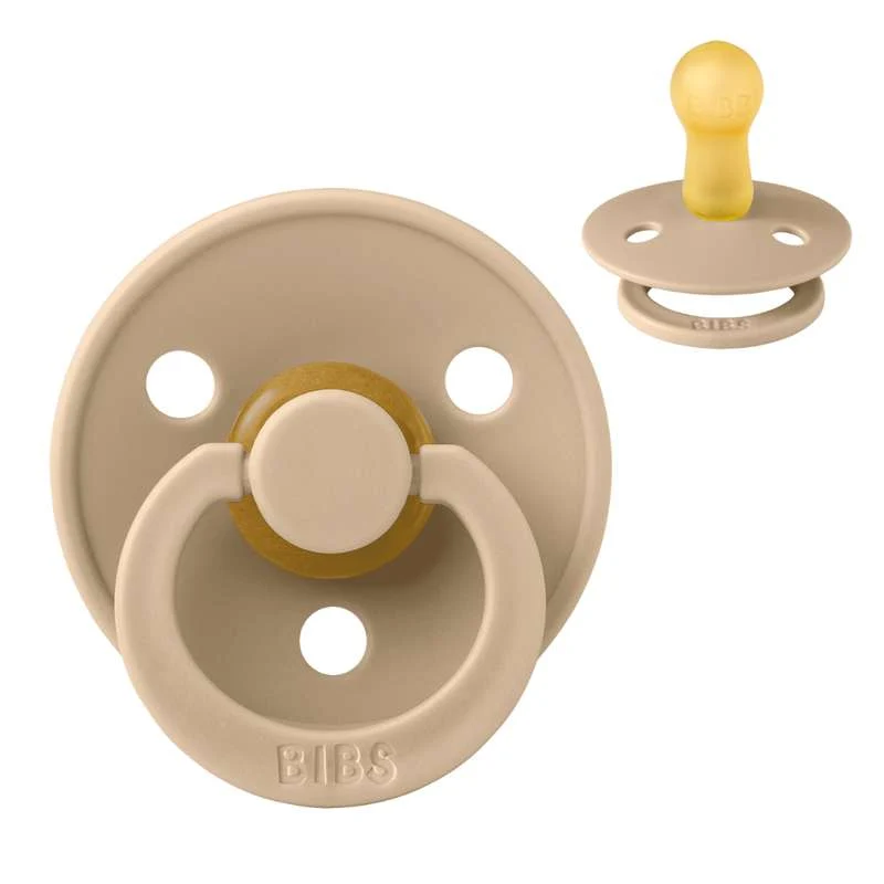 Bibs Okrugla Colour Duda - vel. 2 - prirodni kaučuk - Taupe