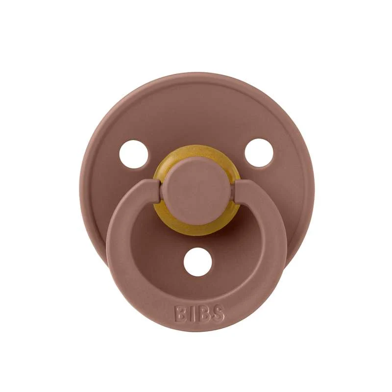 Bibs Okrugla Colour Duda - vel. 2 - prirodni kaučuk - Drvoseč