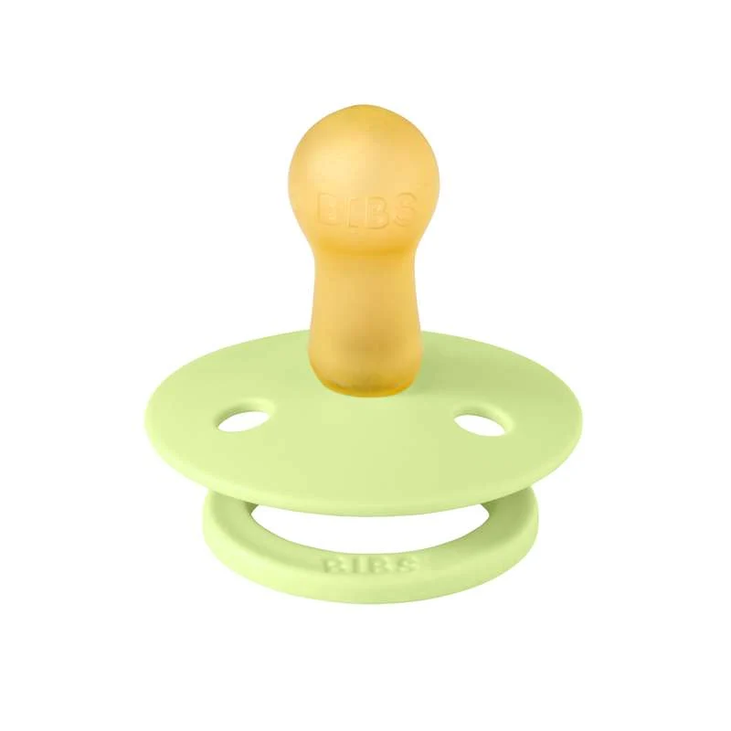 Bibs Okrugla Colour Duda - vel. 2 - prirodni kaučuk - Matcha