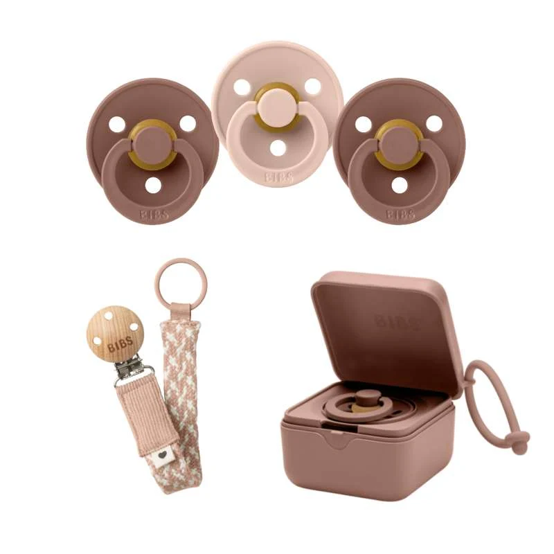 BIBS Paket - Br. 4 - Drvosjeć/Ružičasta 50 Dressings