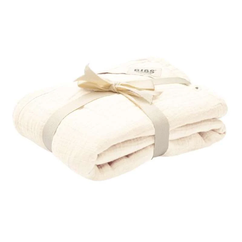 BIBS Spavanje - Muslin dječji krevet - 120x120 cm. - Slonovač