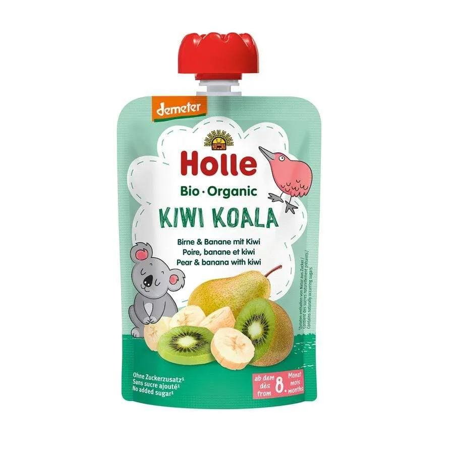 BIO Voćni pire od kruške, banane i kivija Holle 100g