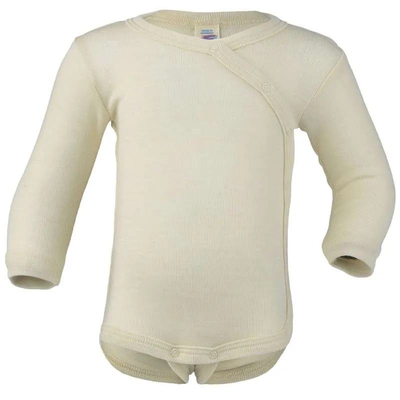 Engel Natur Tijelo za Prerano Rođenu Bebu - Vuna/Silk - Prirodno Unscented 38