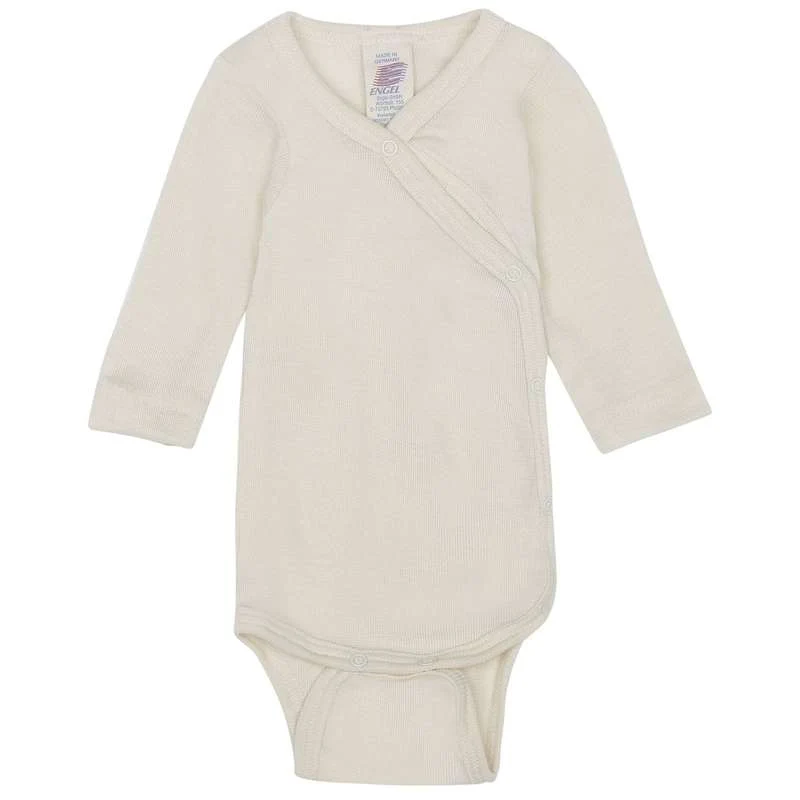 Engel Natur Tijelo za Prerano Rođenu Bebu - Vuna/Silk - Prirodno Unscented 38