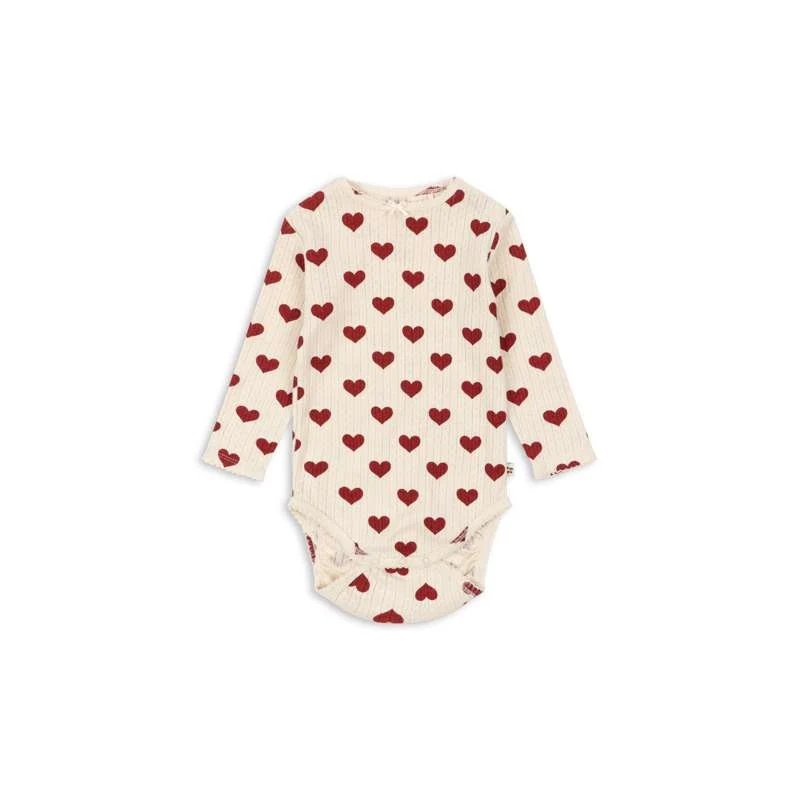Ledolomac Konges Sløjd Minnie Body - GOTS - Amour Rouge