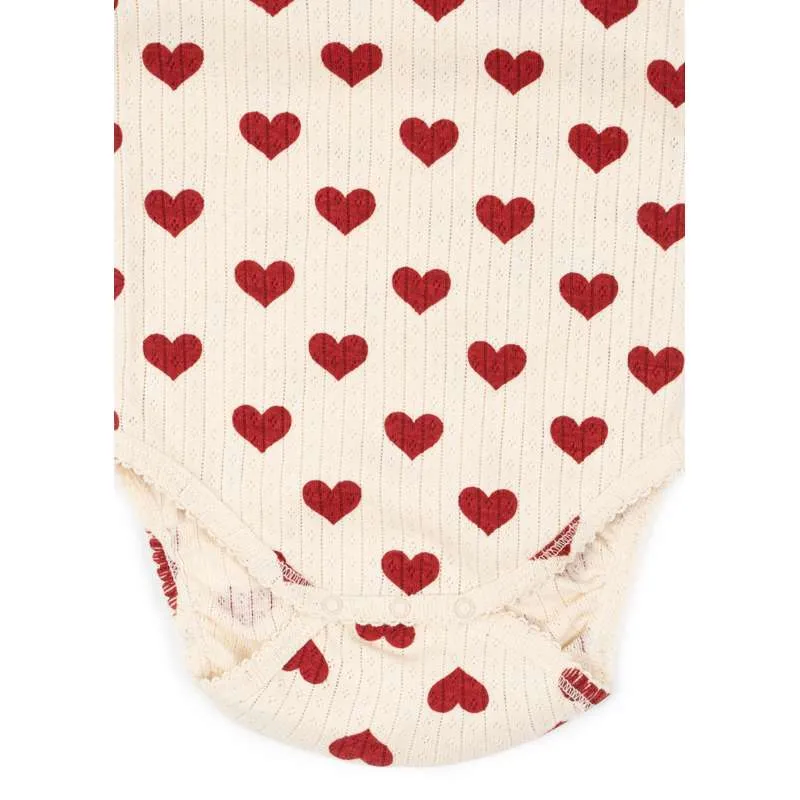 Ledolomac Konges Sløjd Minnie Body - GOTS - Amour Rouge