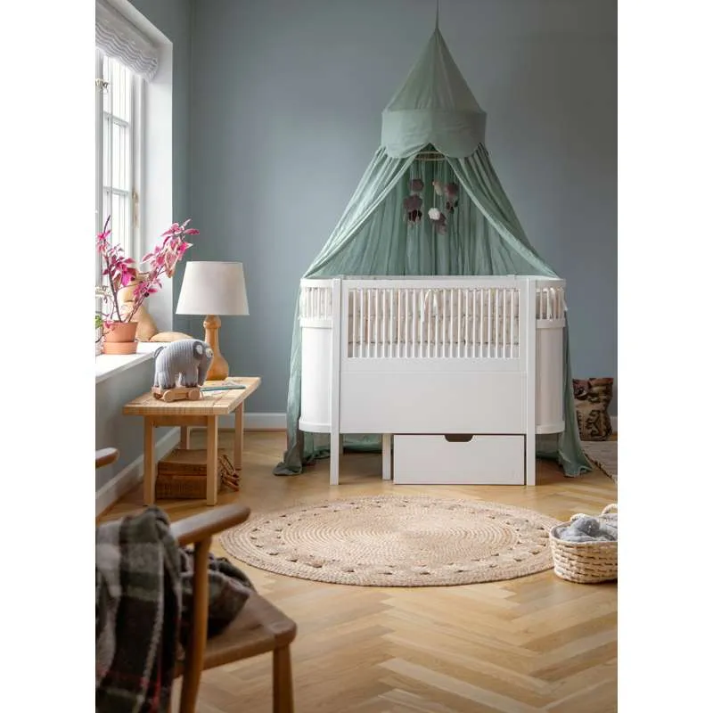 Sebra Sengeskuffen - Baby & Jr. - Classic White Johnson's