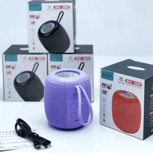 Bluetooth Zvučnik WS-309 – Bežični 5W Prenosni Zvučnik sa LED Svetlom