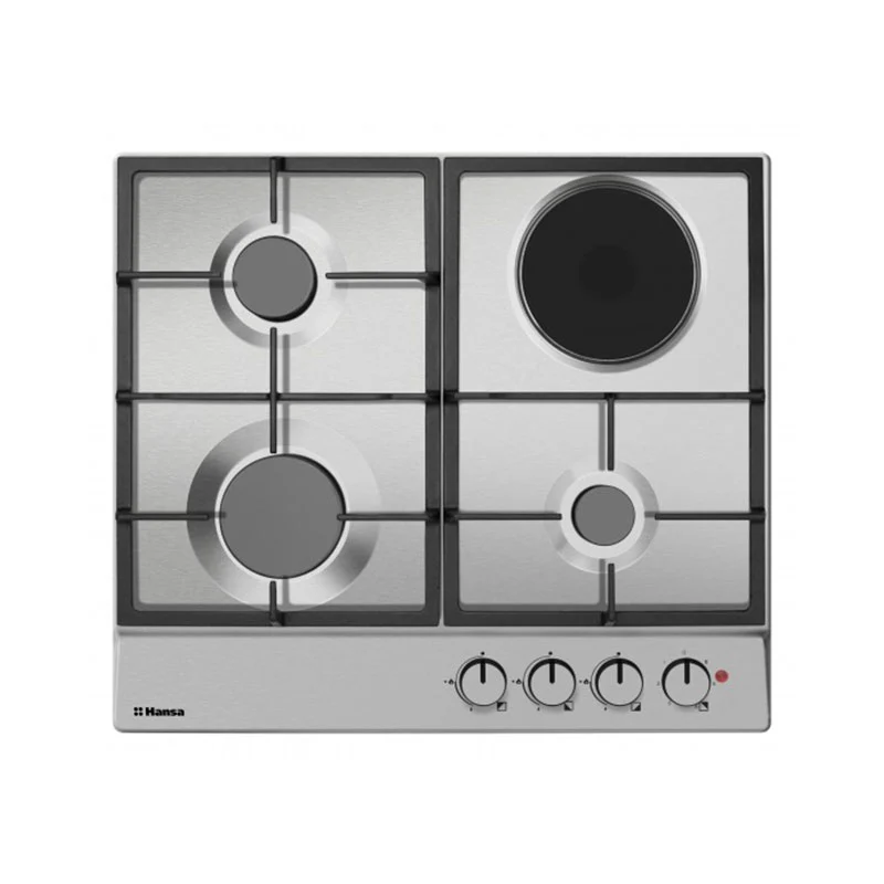Hansa ploč za kuhanje BHMI610302, komb,3 plin+1 struja, inox, gus