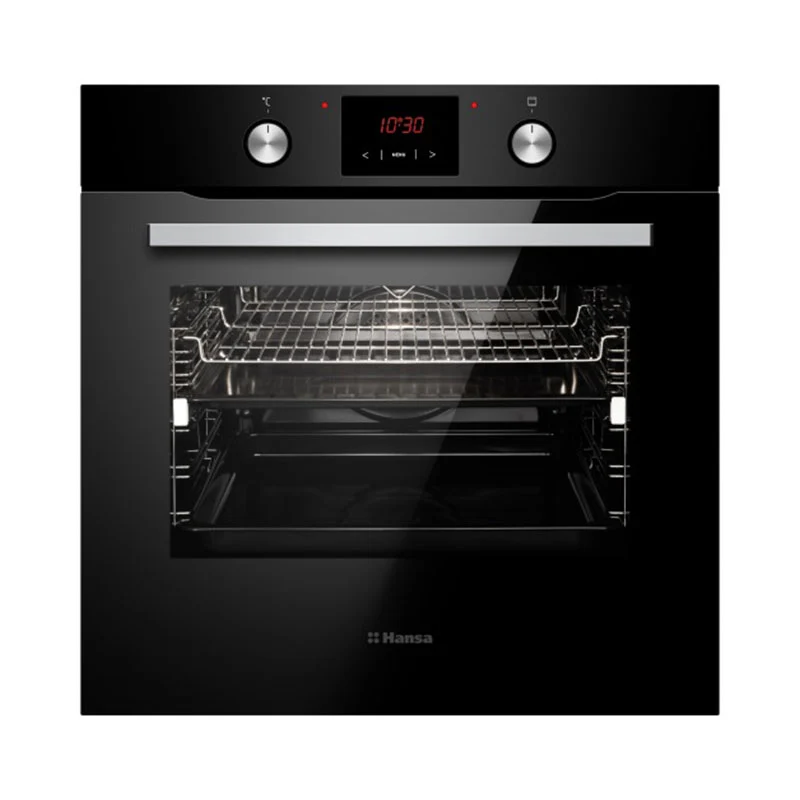 Hansa ugradbena pećnica BOESS694001, crna, parna pećnica - soft steam