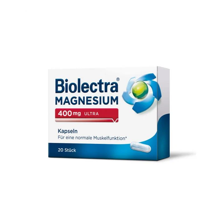 BIOLECTRA MAGNEZIJ 400 MG ULTRA, 40 kapsula