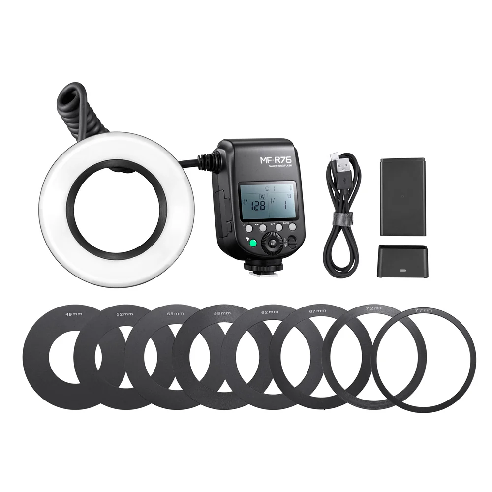 Godox Bljeskalica MF-R76 Macro ring flash