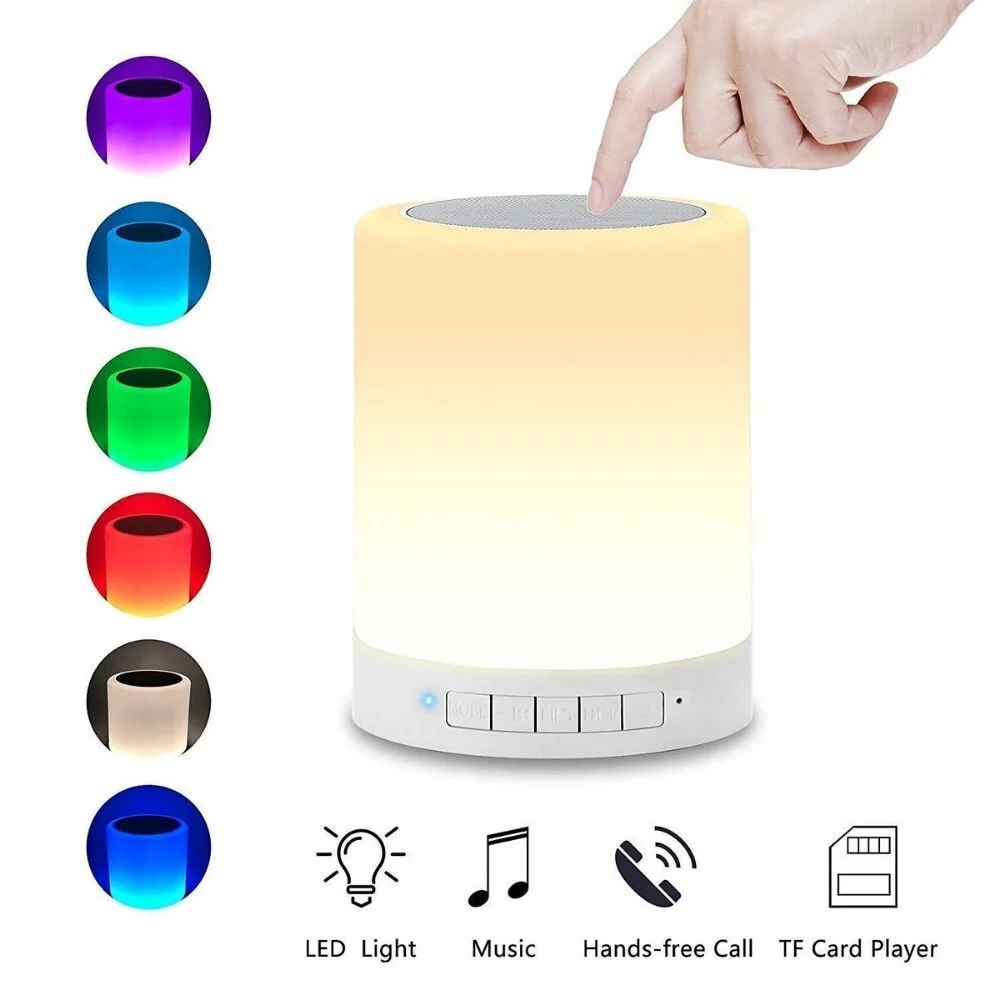 Celrax Bežični zvučnik s RGB LED lampom