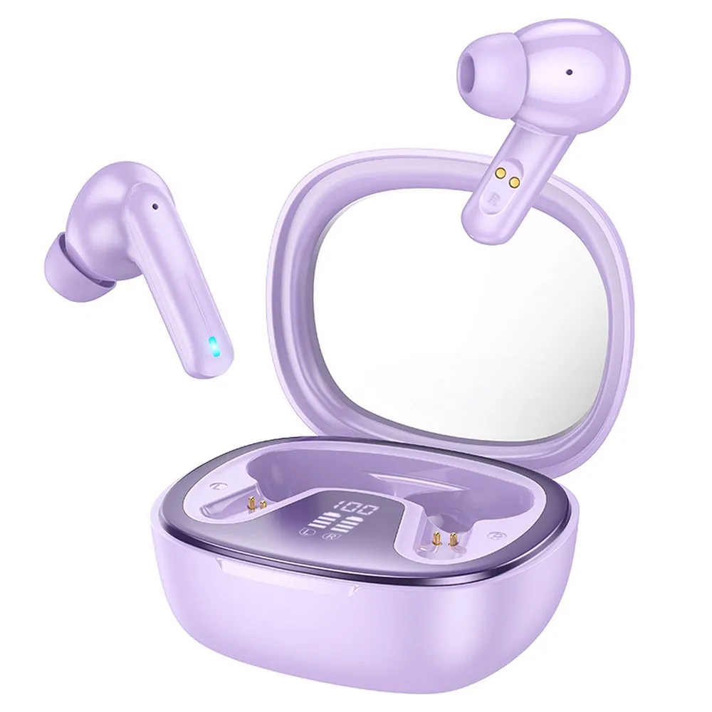 HOCO TWS Shadow EQ6 bežične/bluetooth stereo slušalice ljubičaste