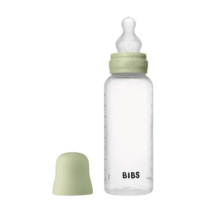 BIBS Boca - Set za dojenje - Plastika - Silikon / Srednji protok / Okrugla - 270 ml. - Salvia