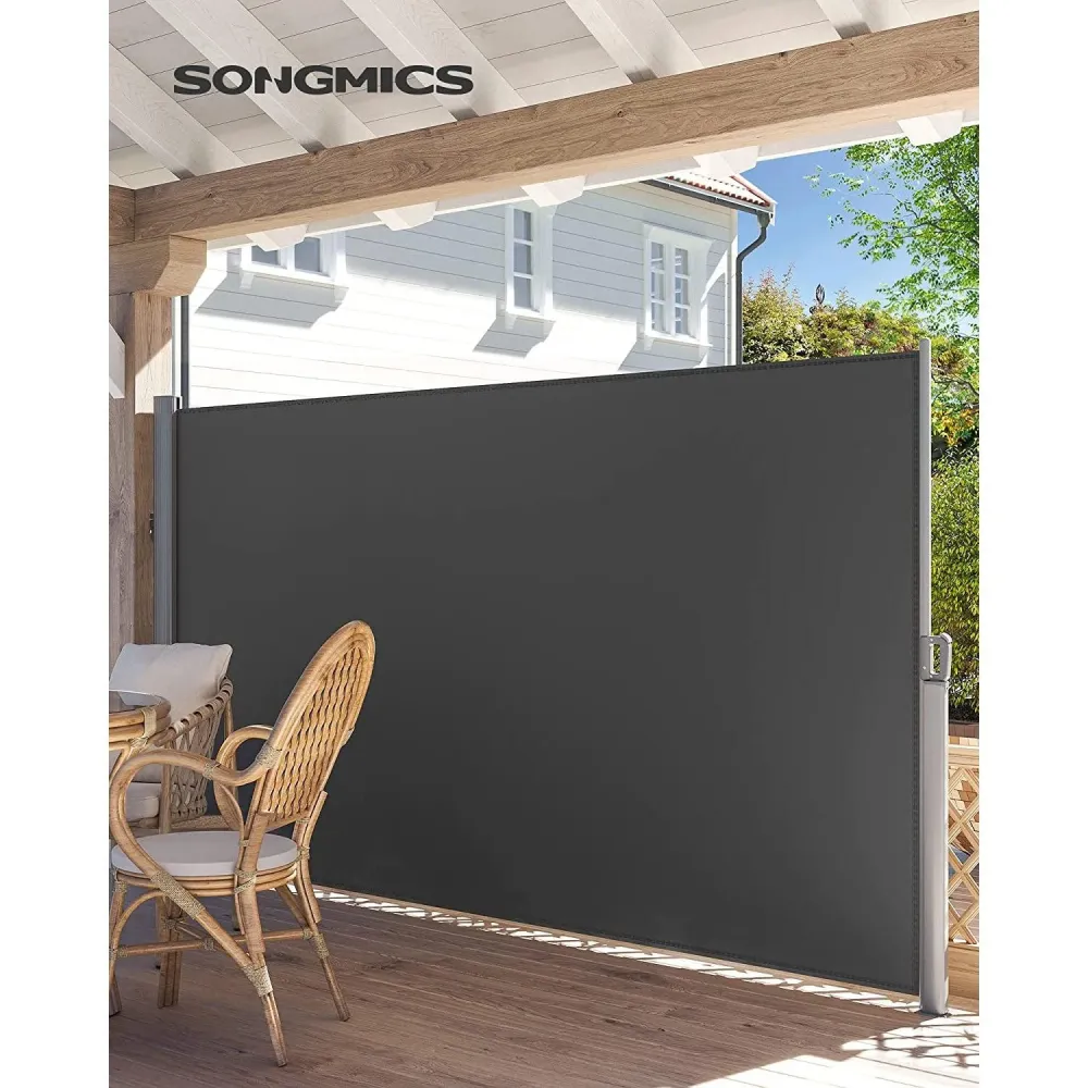 Bočna tenda, tenda za balkon, terasu, siva