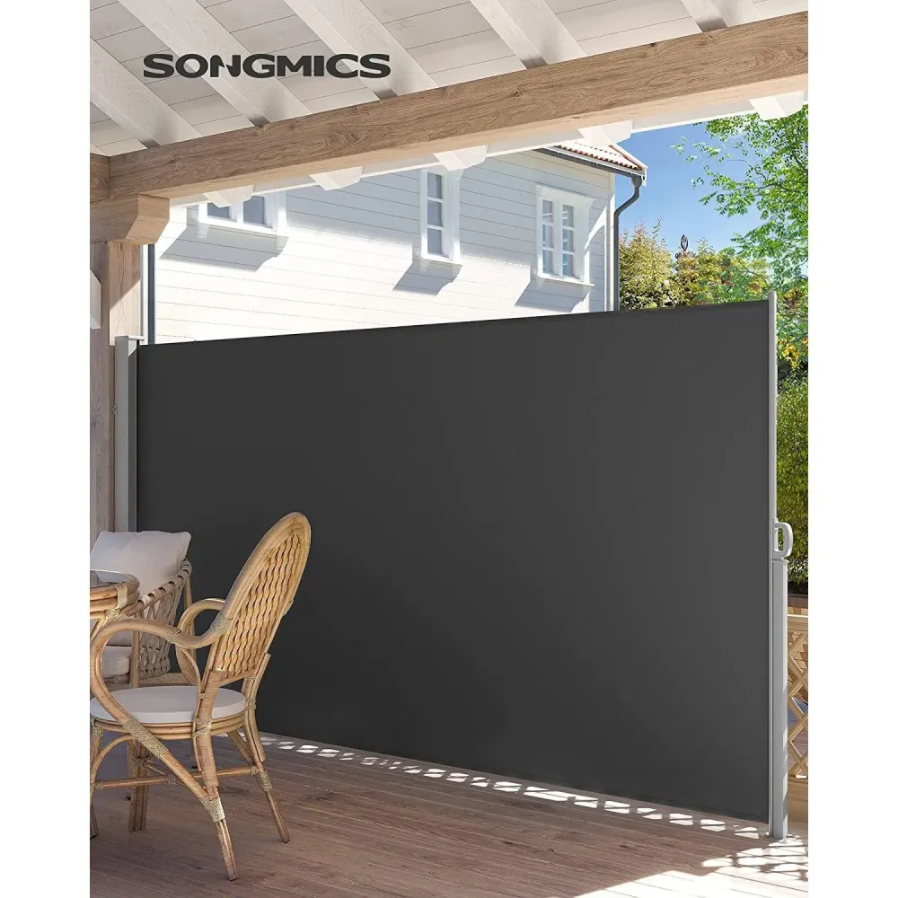 Vanjska sklopiva tenda, 350 x 200 cm, dimno siva