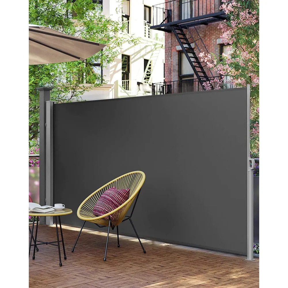 Vanjska sklopiva tenda, 350 x 200 cm, dimno siva