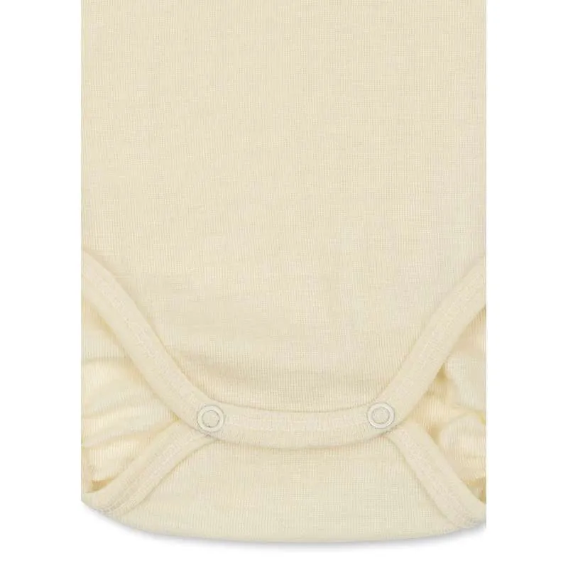 Fanga Fontana Erba Body - Langærmet - Uld - Beige Melange 3m