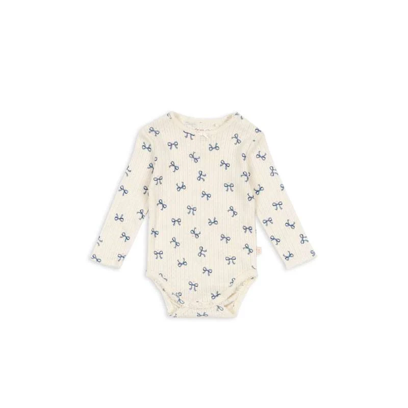 Konges Sløjd Minnie Body - GOTS - Mašna/Plava 3 Applicators