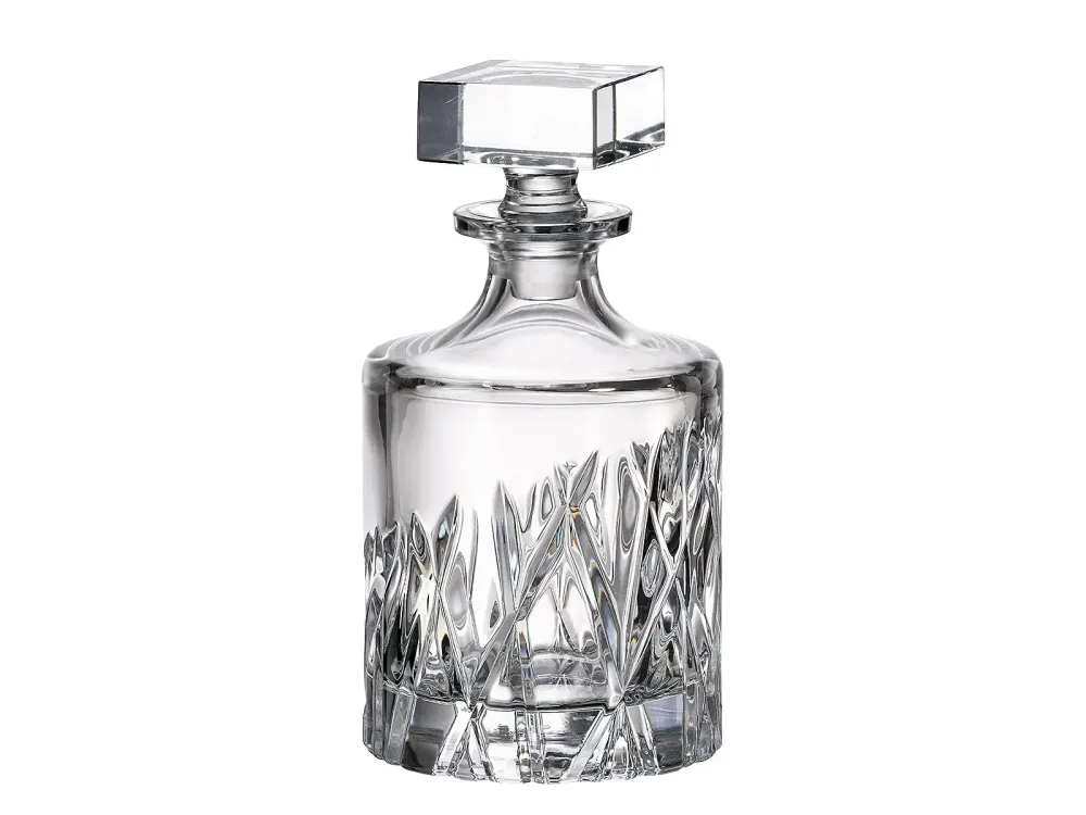 Crystal Bohemia Wicker whiskey set 1+6 – boca i čše od češkog kristala