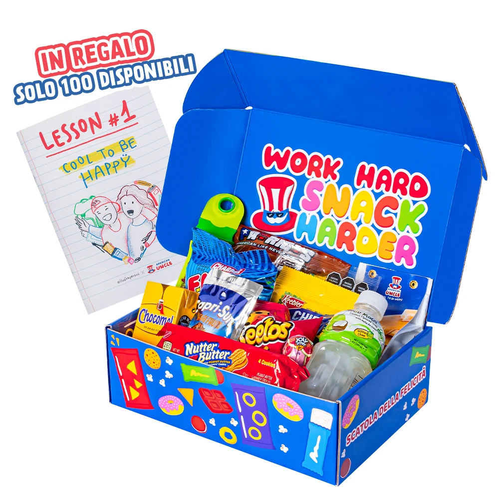 Povratak u školu Box, kutija od 12 snack za povratak u školu